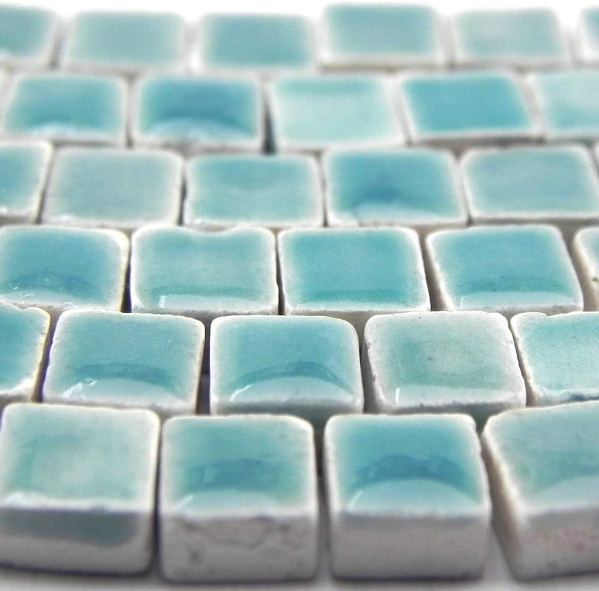 Mini 5mm keramiek, 500 stuks, turquoise blauw, WG02