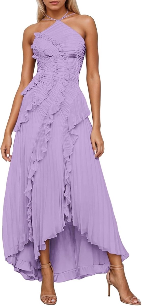 Damesjurk, zomer, bohemien, lang, bloemen, elegant, strand, bruiloft, avond, cocktail, vakantie, bedrukt, chic, casual, sexy, midi, kort, A39