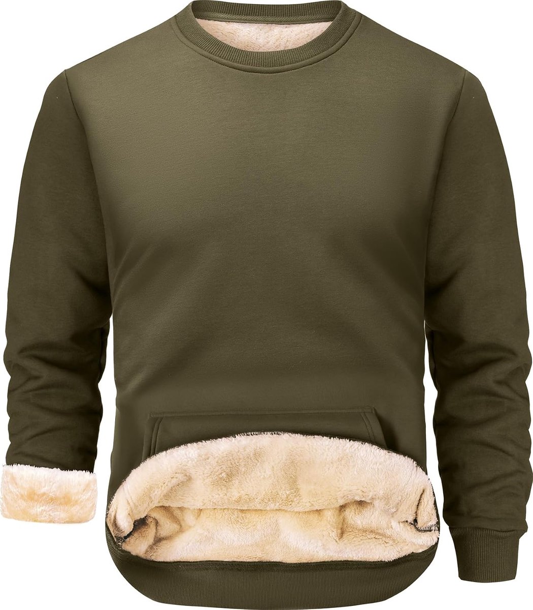 Sweatshirts Warme Winter Pullover met Kangoeroezak