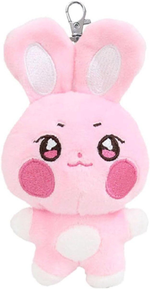 Atiny Sleutelhanger, 10 cm, pluche pop, cartoon, autosleutelhanger voor dames, handtas en schooltas
