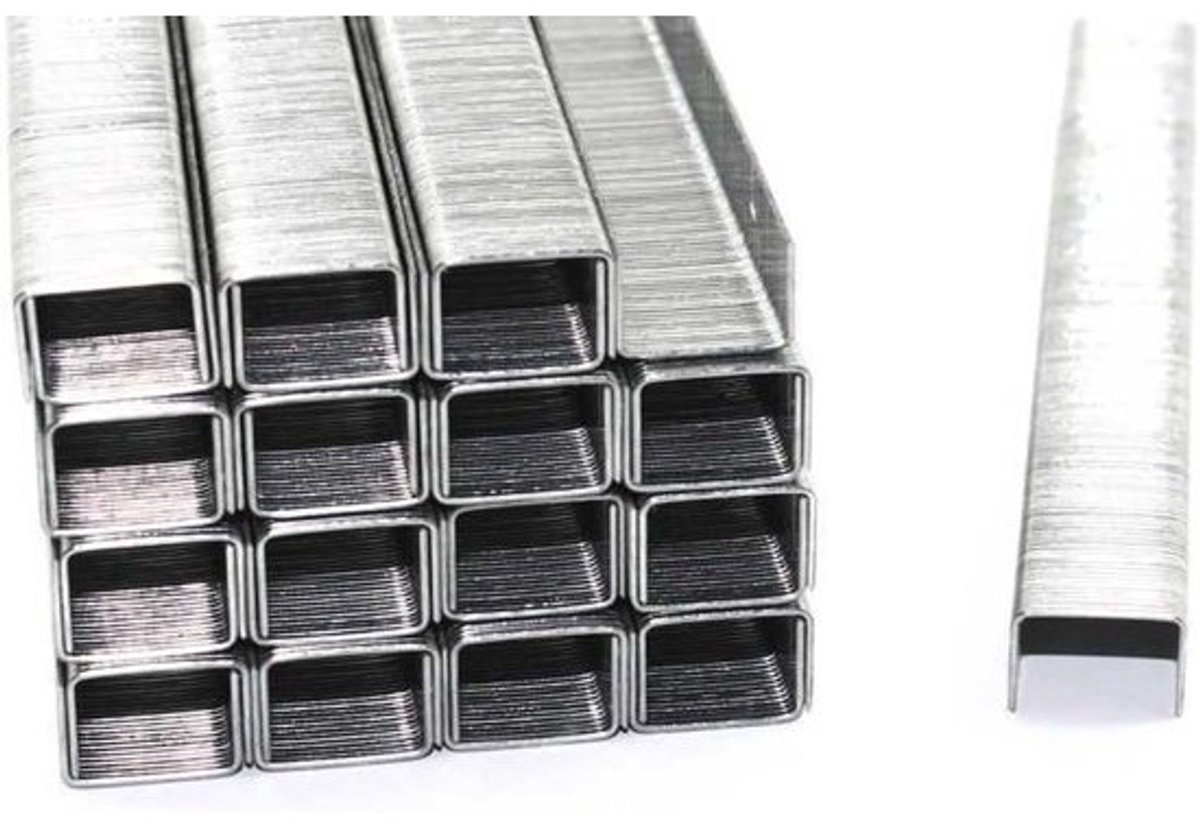 Standaard Nietjes 24/6 - Set van 3000 Verzinkte Nietjes voor nietmachines