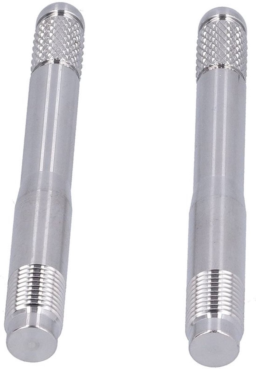 Dailygoods- Wielhangerpin - 2 Stuks - Wiel Stud Alignment Pins - Wiel Montage Gids - M14 X 1.5 Draad - Roestvrij Staal Tool - Wielstud