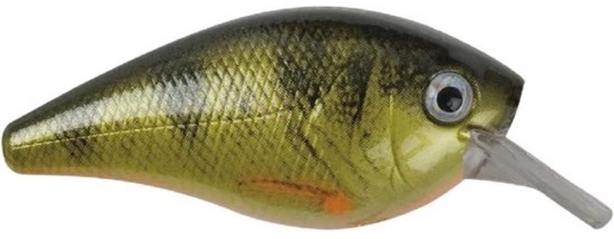Wobbler Kunstaas - Crankbait Vissen - Baars Vangen - Klassieke Aasvorm - 4.5 cm - Meerkleurig