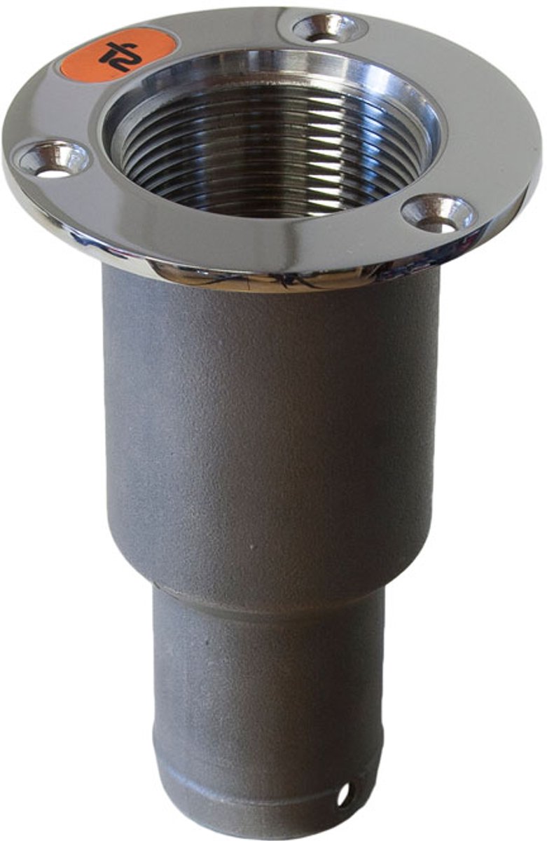 Dekvuldopbasis 1.1/2" (38mm) Ce RVS 316