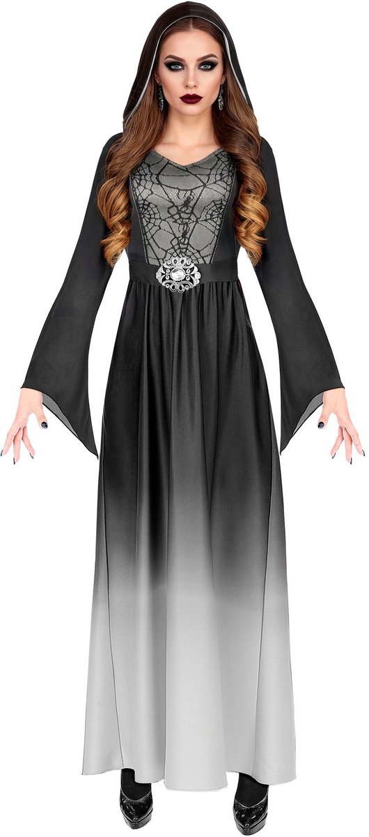 WIDMANN - Witte gothic dame vampier vermomming - M