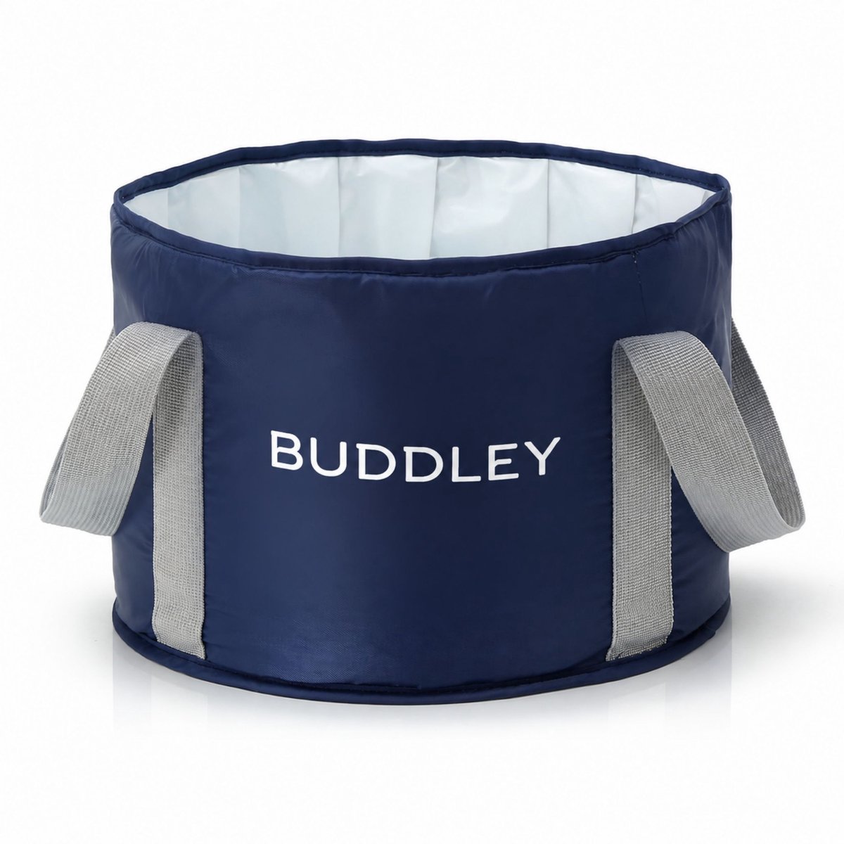 BUDDLEY Voetenbad Inklapbaar - Voetbad opvouwbaar - Voetenbaden - Zwembad - Voetbadje - Kunststof Voetenbad - Blauw