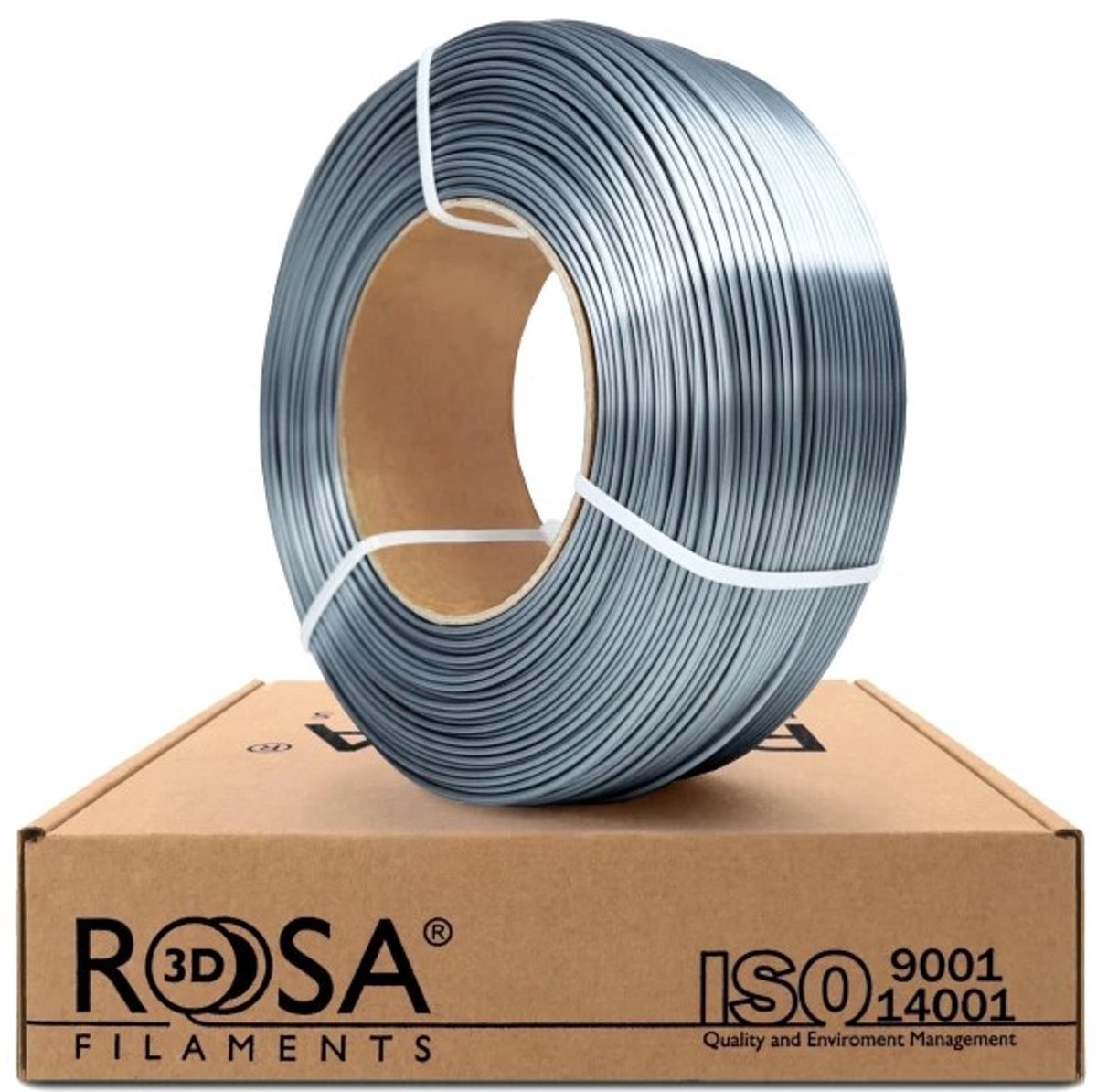 Rosa3D PLA silk steel 1,75 mm 1 kg Refill Filament