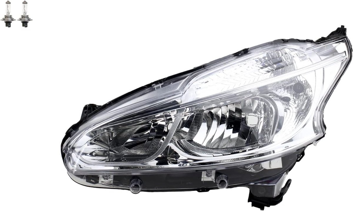 Koplamp Halogeen HSW geschikt voor Peugeot 208 03/12-05/15 Linkerlamp