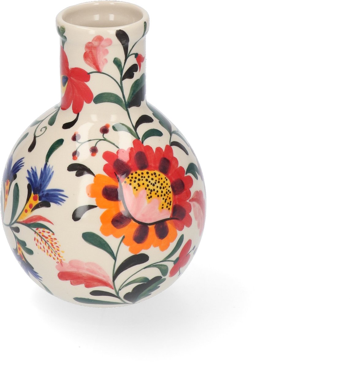 Return to Sender Vaas rond - H15 cm - Bed of flowers