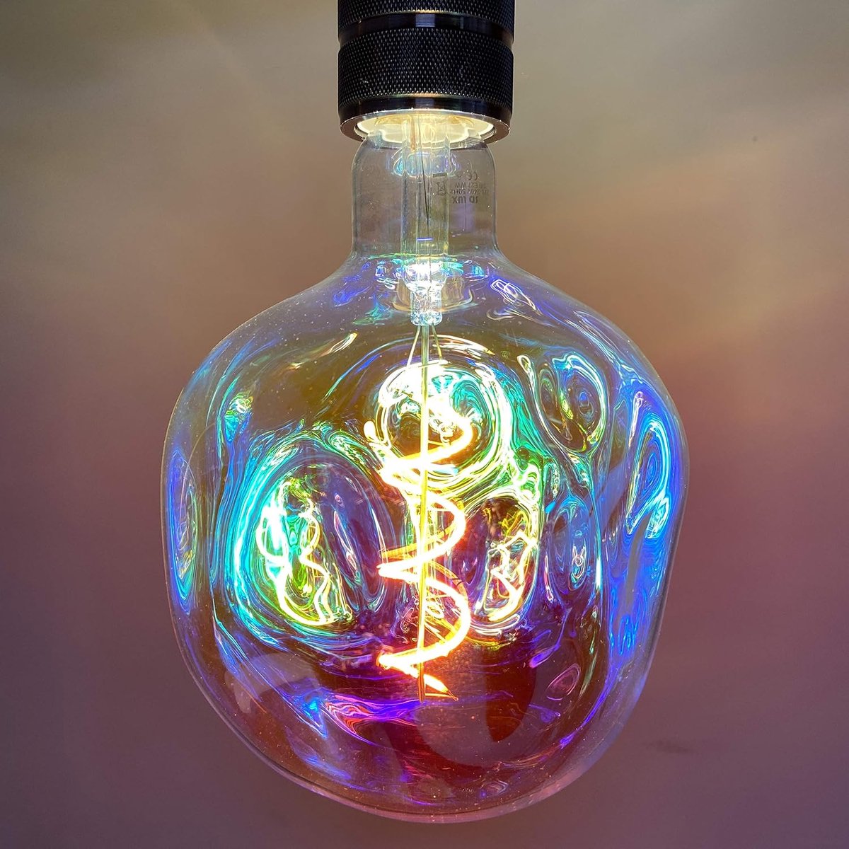 LED Globe Bulb 5W 300LM (gelijk aan 25W) E27 XXL Lampen Vintage Grote Decoratieve Dimbare Geen Flikkering, Edison Gloeilamp Hanglamp Warm Wit 2700K (G150CL)
