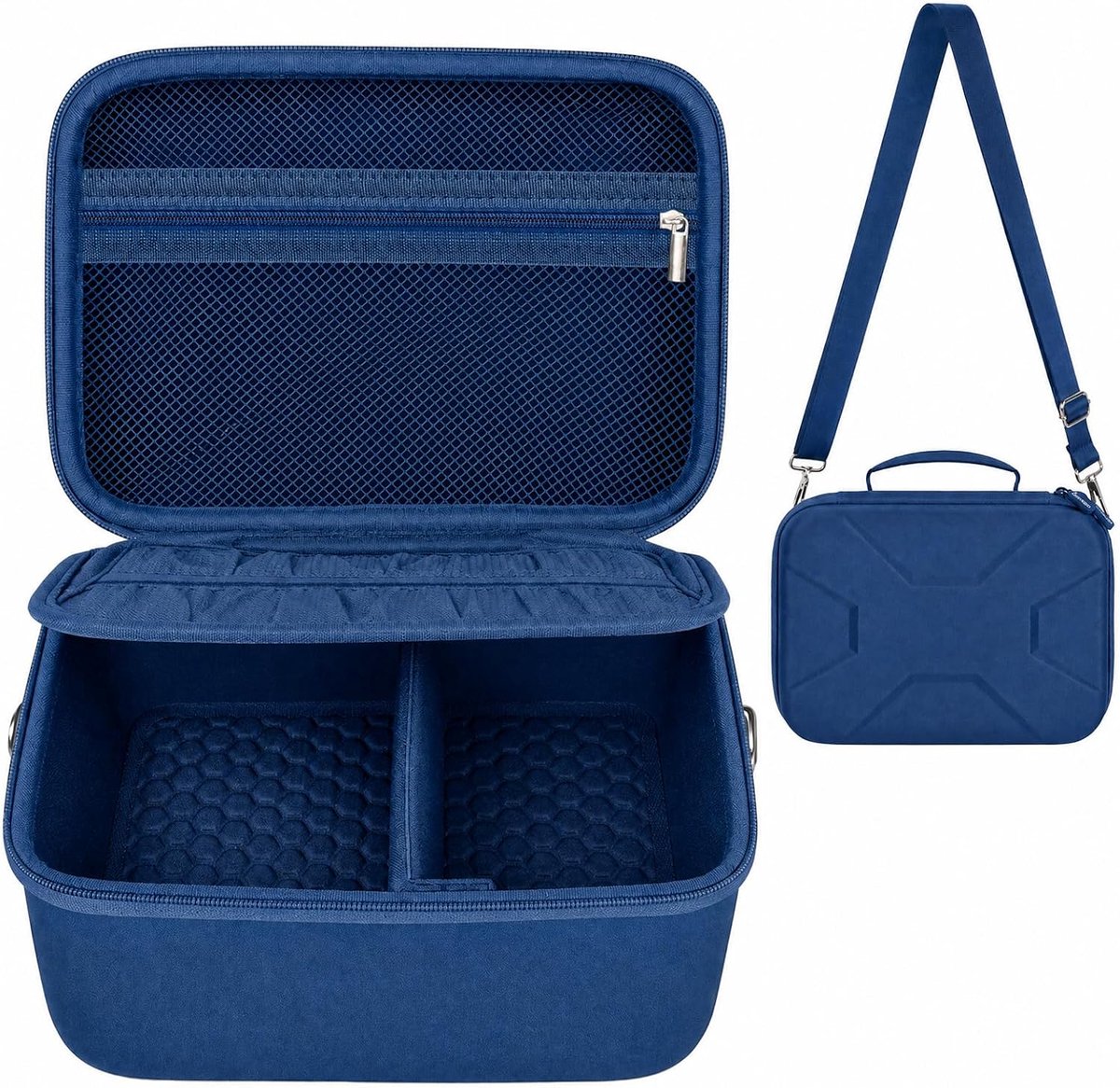 DSLR spiegelloze cameratas (alleen tas), donkerblauw, Opslag: