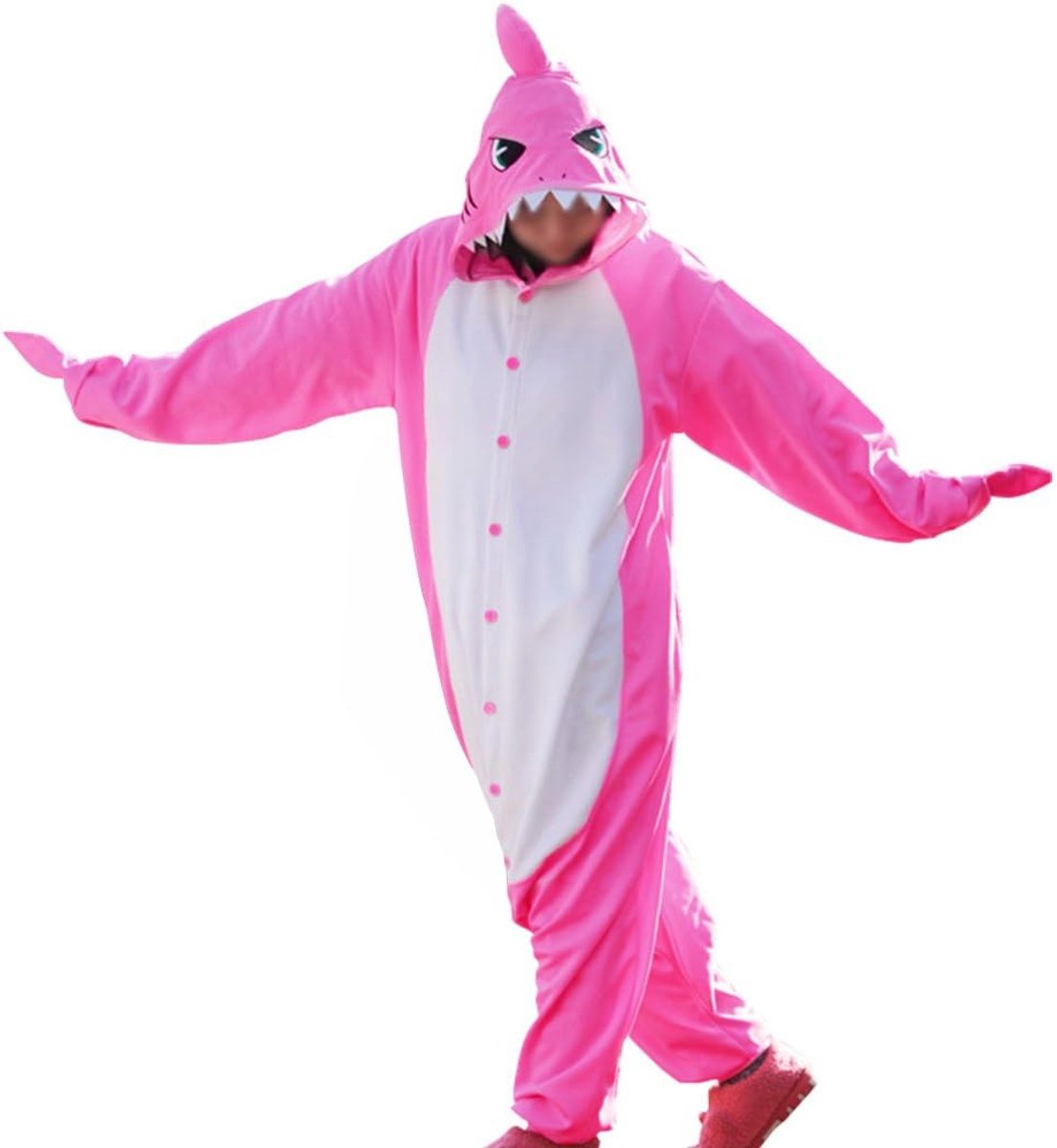 Haaienpak, uniseks, pyjama, cosplaykostuum voor volwassenen