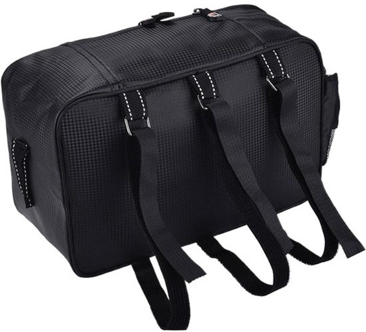 Fietszadeltas - Onderzadeltas Zadelpouch - Veilig Fietsen - Reflecterend Design - 8 L - Zwart