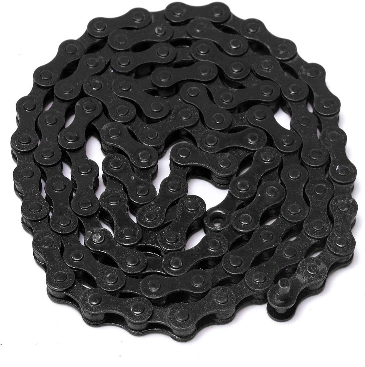 Dailygoods- Ketting Enkele Snelheid 1/2"x1/8" - 96 Schakels - Roestwerend - Geschikt voor MTB/BMX - Eenvoudige Installatie - Koolstofstaal - Fiets Ket