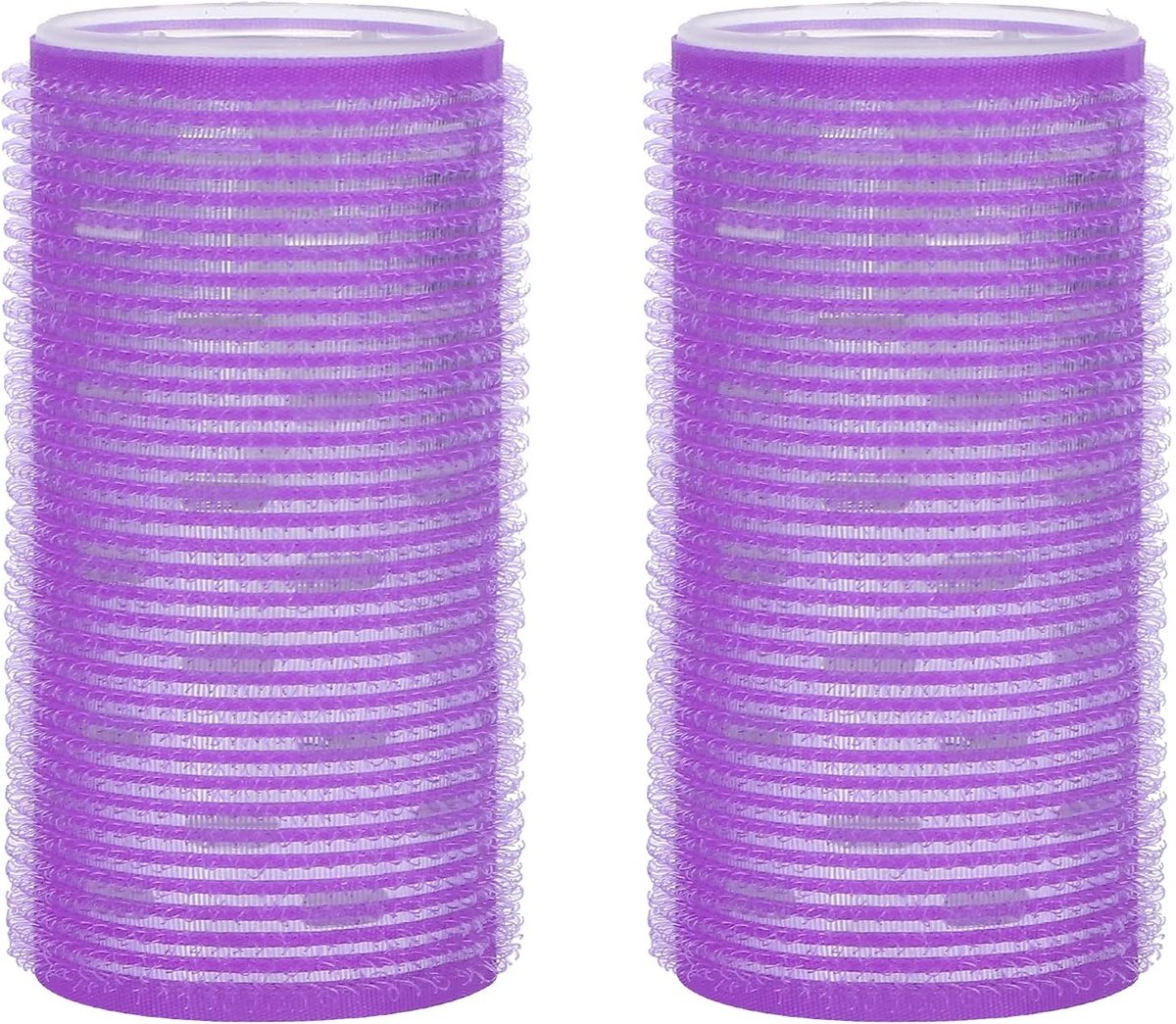 Grip Hair Rollers Set, 2 Stuks Self Grip Salon Kappers Krulspelden, Krulspelden voor Medium Kort Haar en Pony Volume
