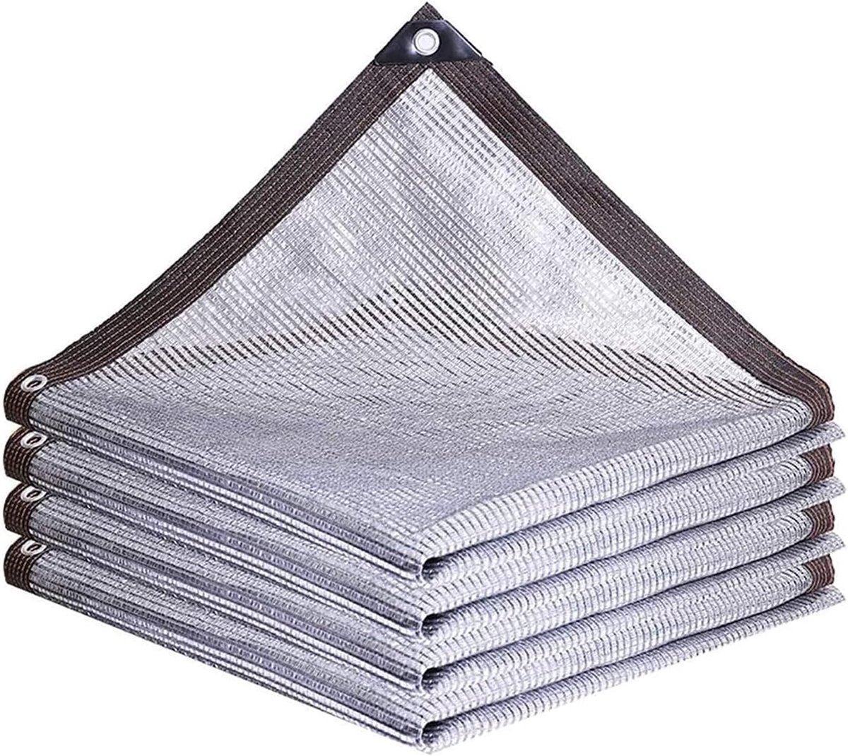 Schaduwnet tuin buiten schaduwnet scheurvast schaduwdoek schaduwnetten UV-bestendig met oogjes voor kassen veranda terras pergola luifel,1M*4M