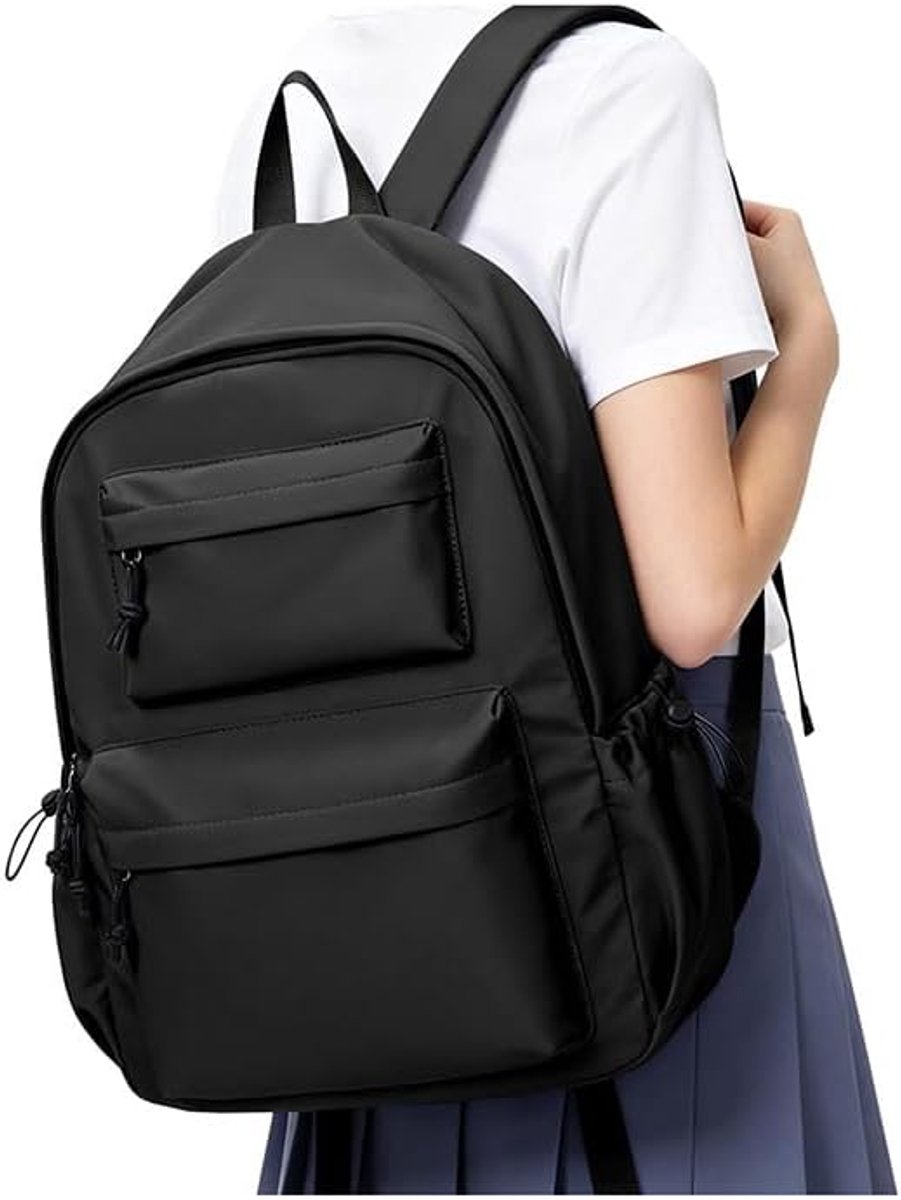 Schoolrugzak voor dames, middelbare schooltas voor meisjes, jongens, tieners, college, rugzak voor vrouwen, lichtgewicht, casual, dagrugzak, boekentas, waterdicht, 14 inch laptoprugzak, werk