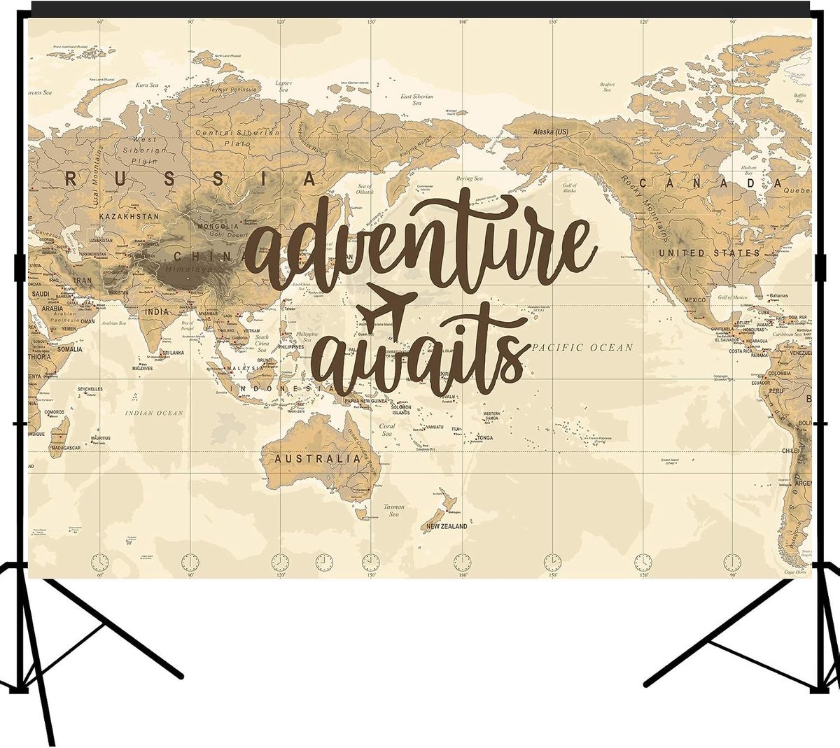 Musykrafties Avontuur wacht achtergrond grote banner decoratie dessert tafel achtergrond Photobooth Prop 7x5ft