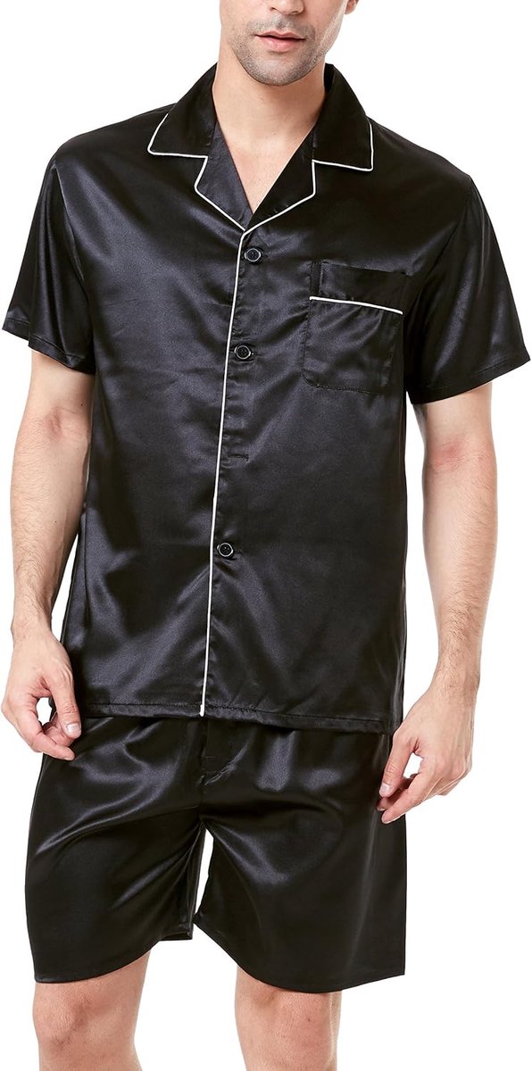 Pyjamaset met korte mouwen voor heren