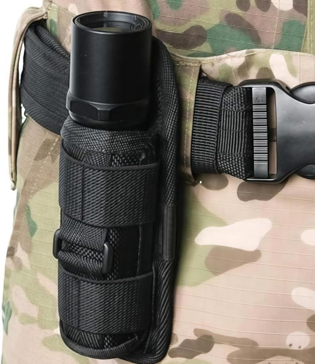 360 ​​Graden Draaibare Zaklamp Pouch Led Zaklamp Holster Case Voor Riem Zaklamp Cover Jacht Tassen