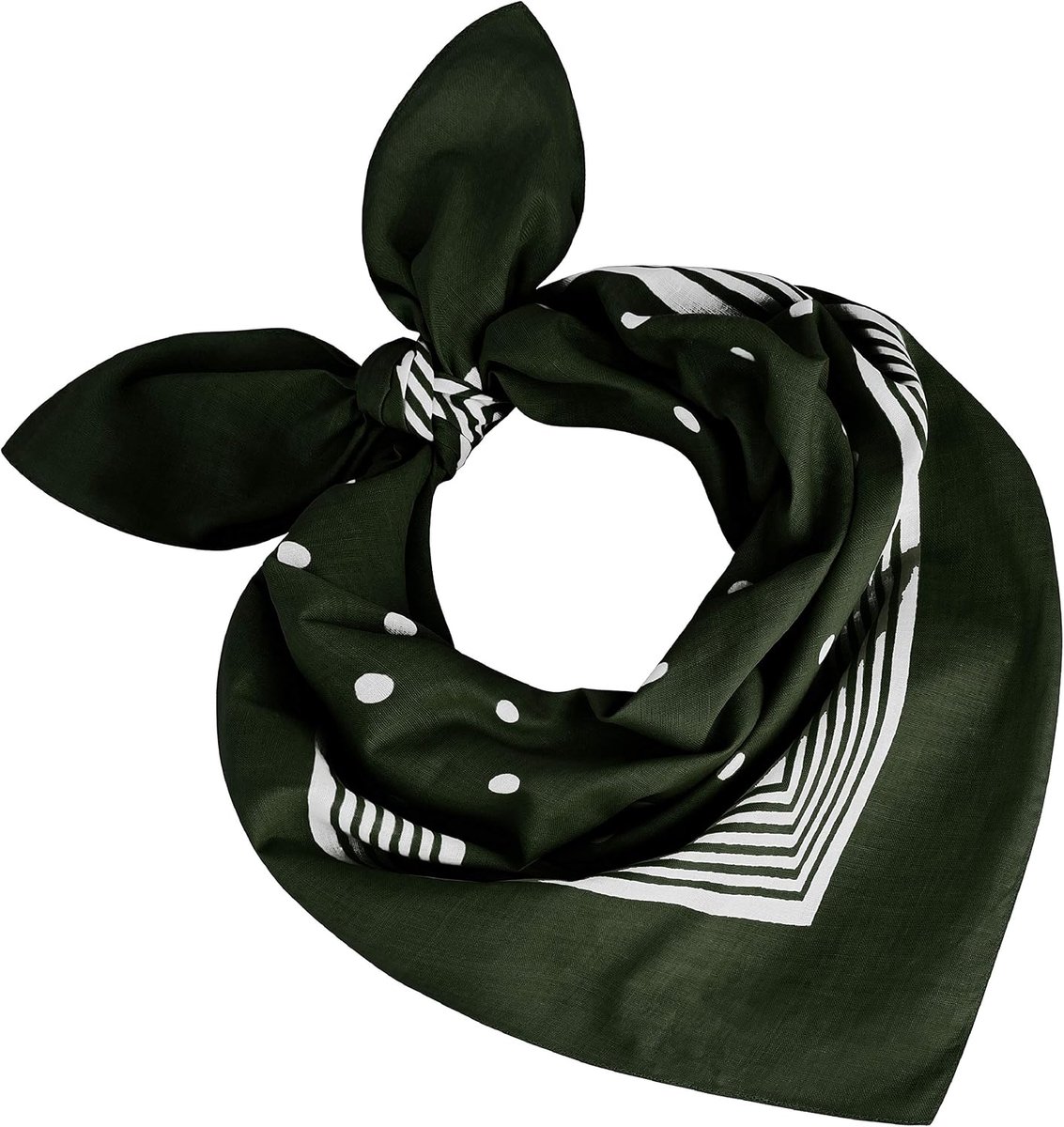 Dames Heren Halsdoek Hoofddoek Bandana Stippen Katoen Unisex