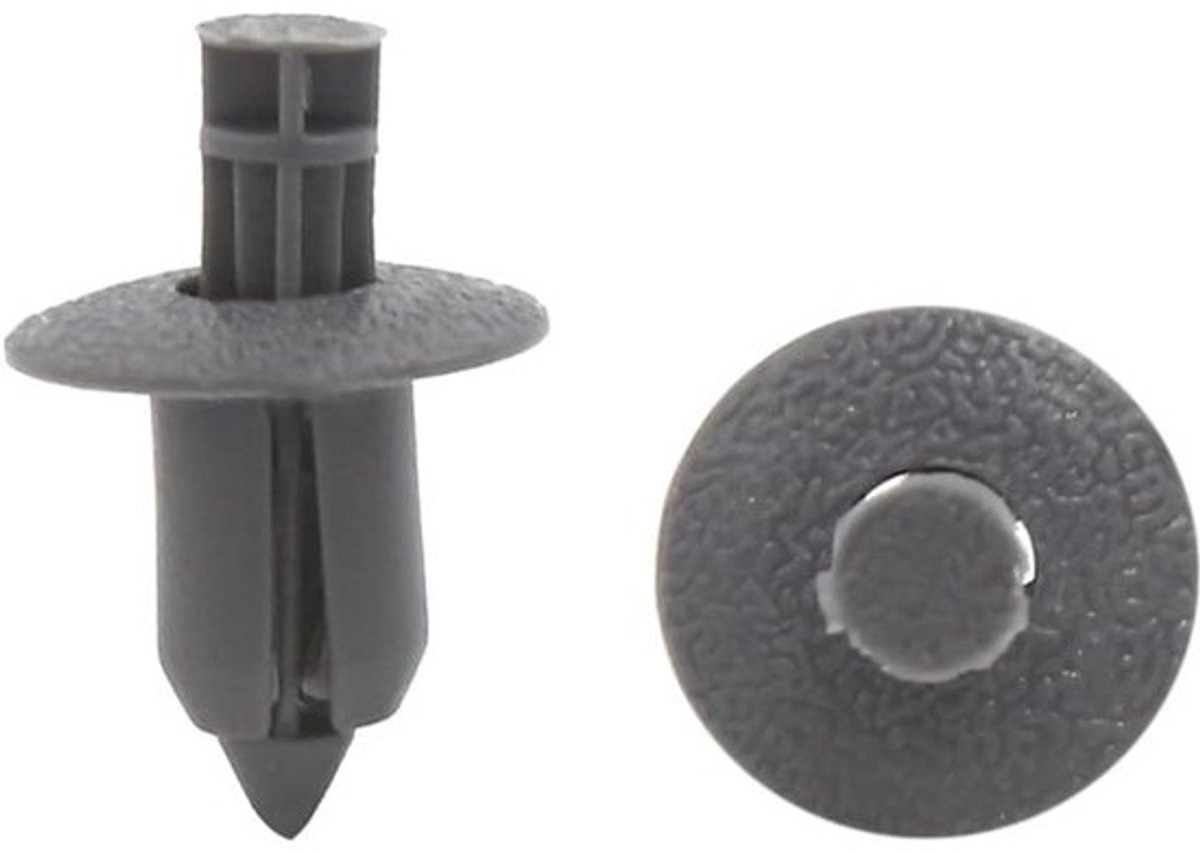 50x Universele Kunststof Klinknagels voor Auto Deurbekleding - 8mm Bevestigingsclips