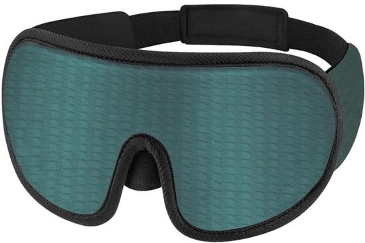 Slaapmasker - Oogmasker - Ontspannen Slapen - Ergonomisch Ontwerp - 4 Stuks - Groen