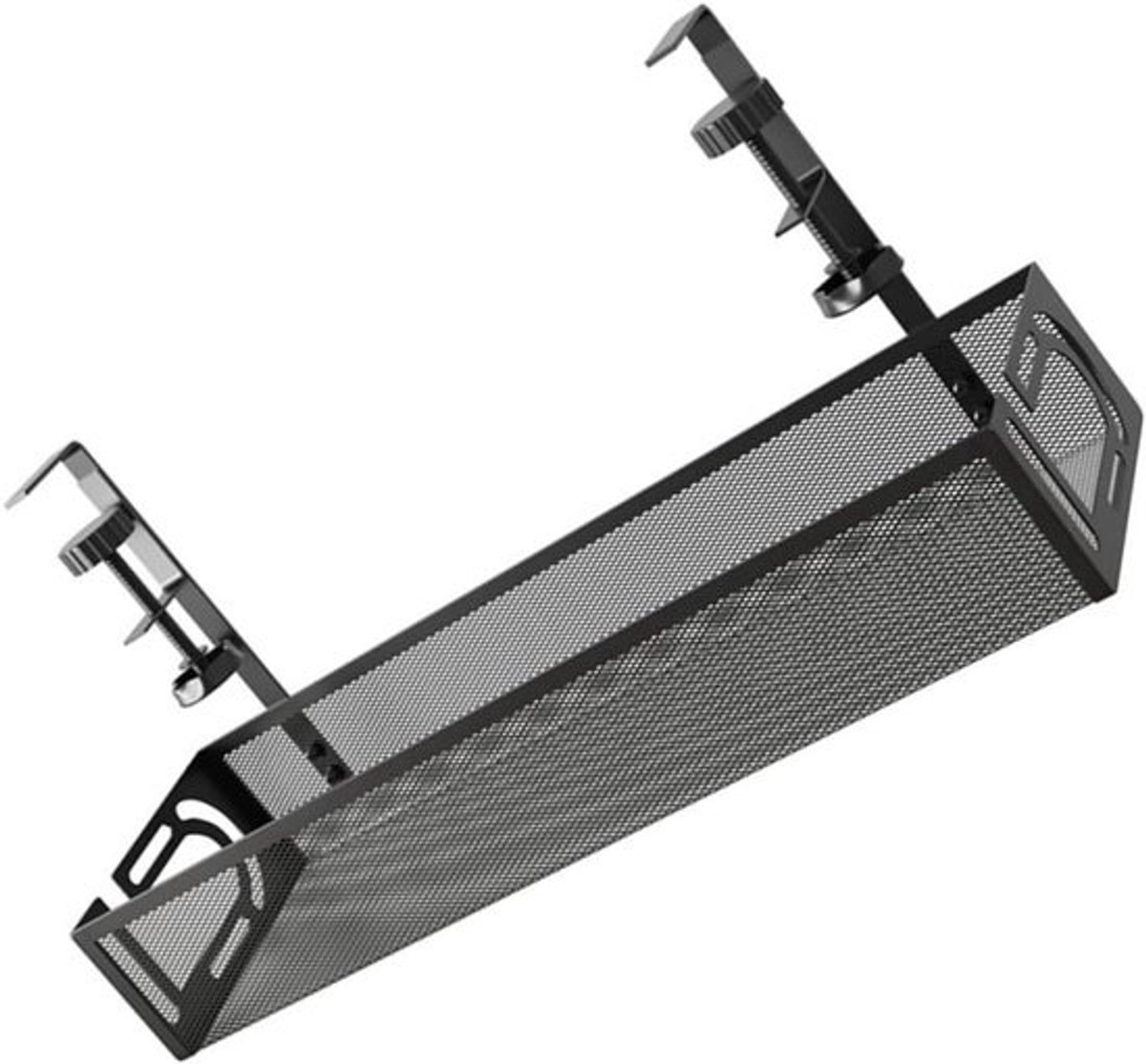 Bureau Kabel Organizer - Kabelbeheer Houder - Werkplek Opruimen - Ruimtebesparend Onder Bureau - 41 x 138 cm - Zwart