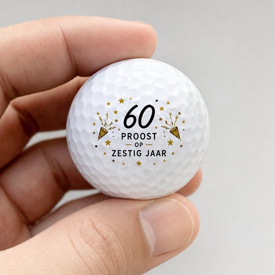 Wilson Golfballen 60 Jaar - Verjaardag Golf Cadeau - 15 stuks - Golfbal met Opdruk van Wilson — afbeelding 4