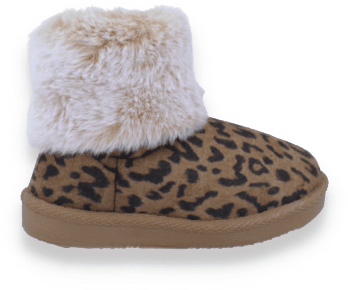 Mode-mania Meisjes Enkellaars | Leopard | Maat: 23