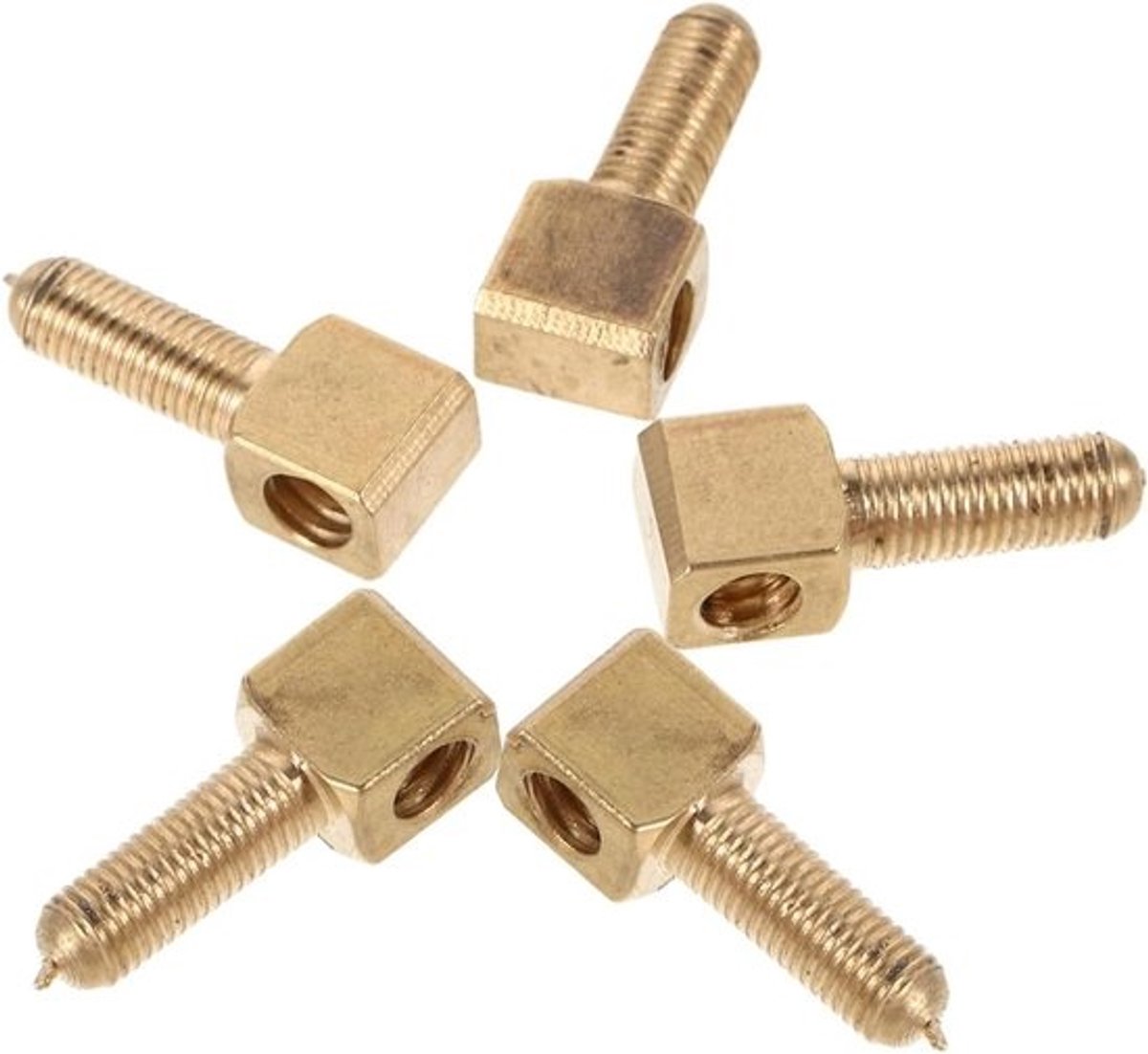 FRCOLOR 5 Stuks Metalen Viool Strijkstok Schroeven voor Cello Altviool Precisie Verstelbare Strijkstok Accessoires voor Verbeterde Geluidsweergave Stevige Verbinding