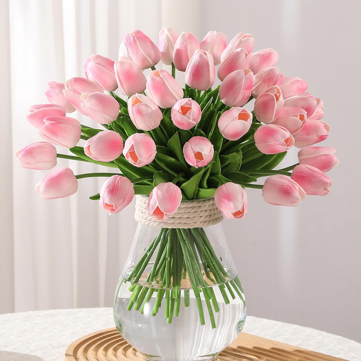 Kunsttulpen boeket - latex - voelt echt aan - ideaal voor bruiloften - ShopVlot