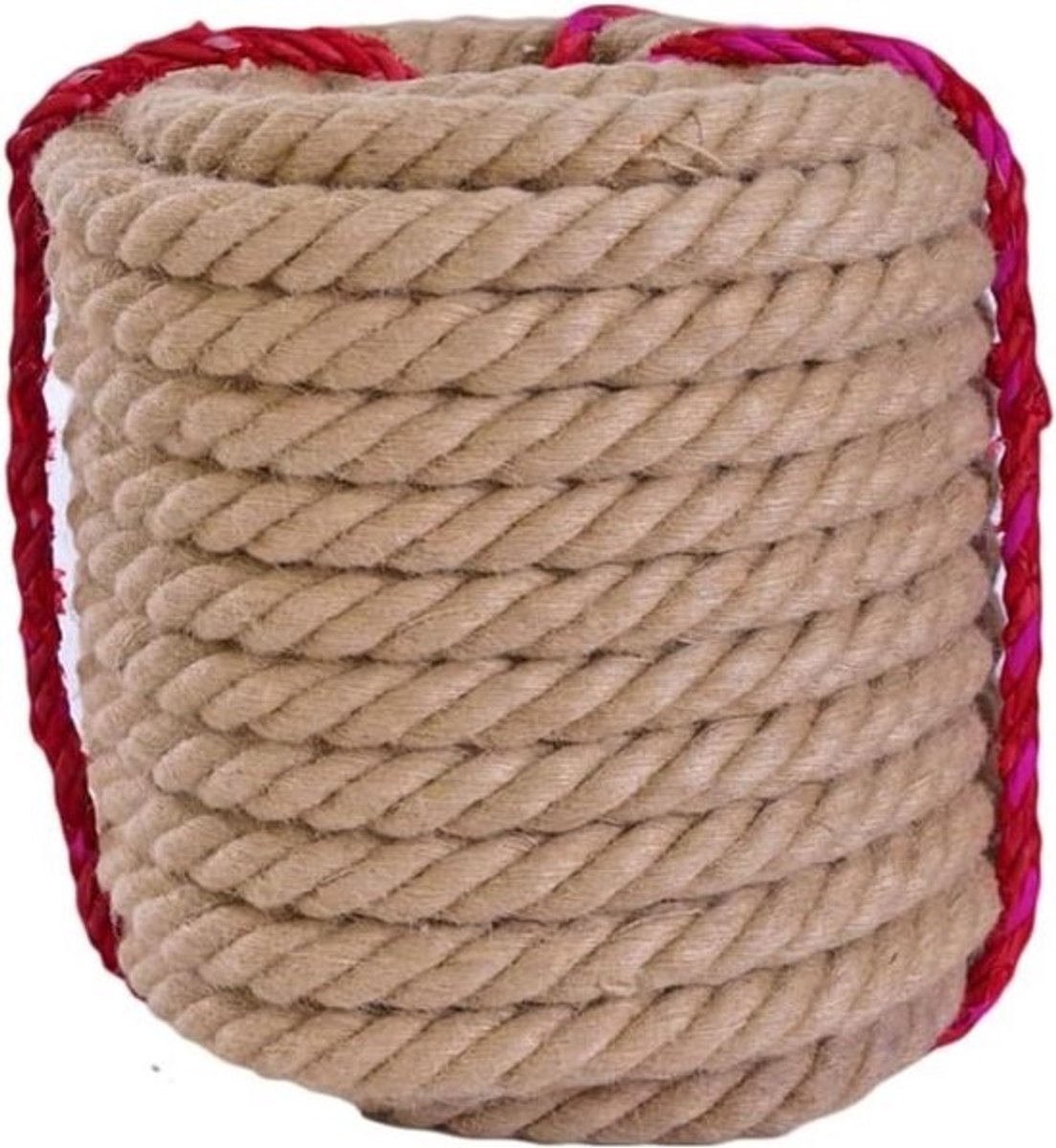 Jute Touw - Hennepkoord Tuinieren - Bundelen en Ophangen - Gedraaid Ontwerp - 50 meter 20mm - Natuurlijk