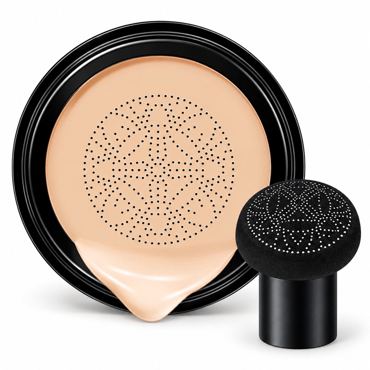 Bodybite - CC Creme Met Luchtkussen - Foundation Cushion - Medium - MUSSBALM