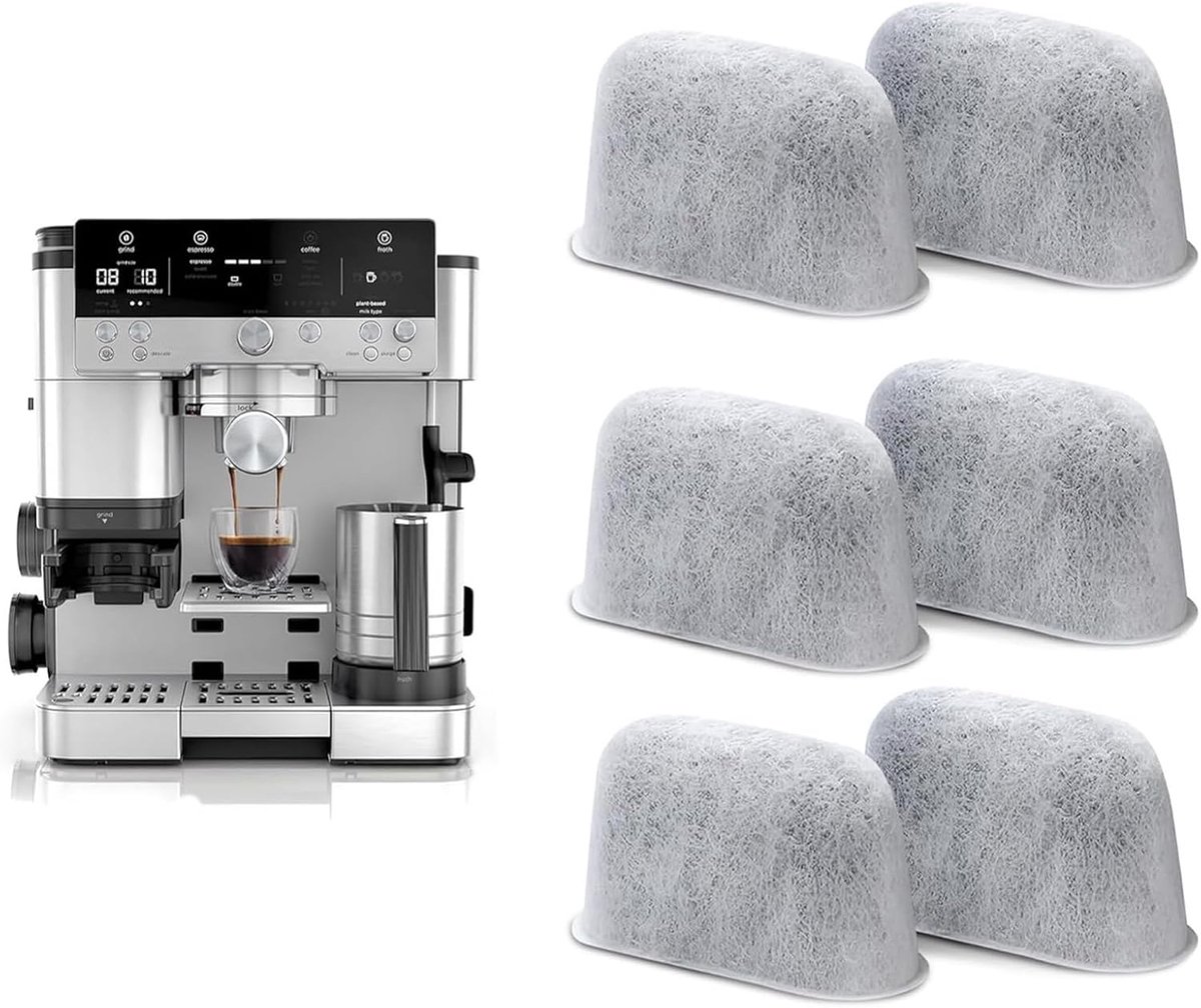 6 stuks actieve koolwaterfilter voor koffiezetapparaat
