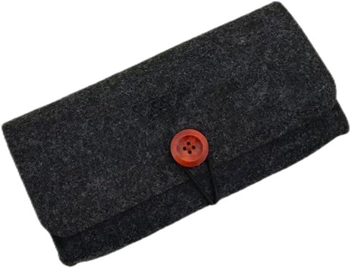 Beschermhoes Laptop Sleeve Tas Compatibel met ASUS ROG Ally 7" 120Hz Gaming Handheld (Zwart Blauw)