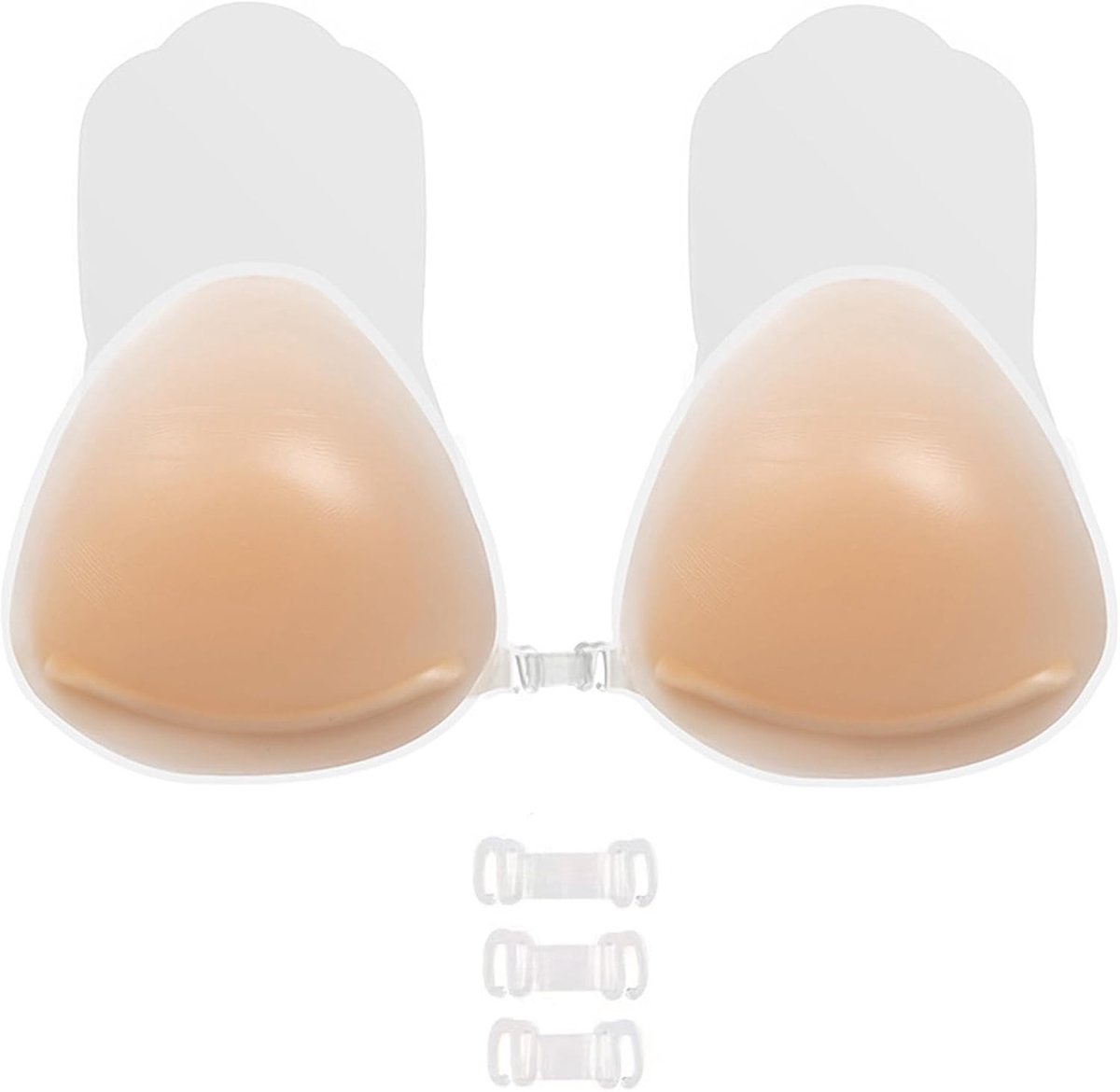 Draagbare en Herbruikbare Silicone Push-Up BH zonder Bandjes voor Avondjurken en Bruidsjurken met Onzichtbare Liftfunctie