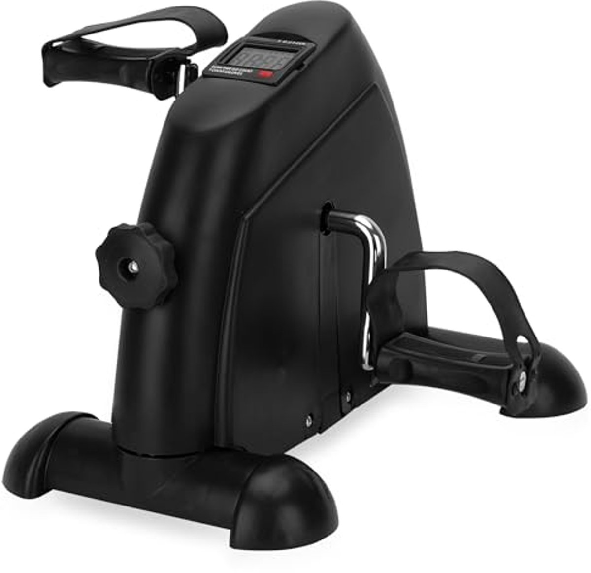 Mini Fitnessfiets voor Armen en Benen, Verstelbare Weerstand, Mobiliteitstrainer met LCD-Display, Fitnessfiets voor Kantoor en Thuis, Zwart