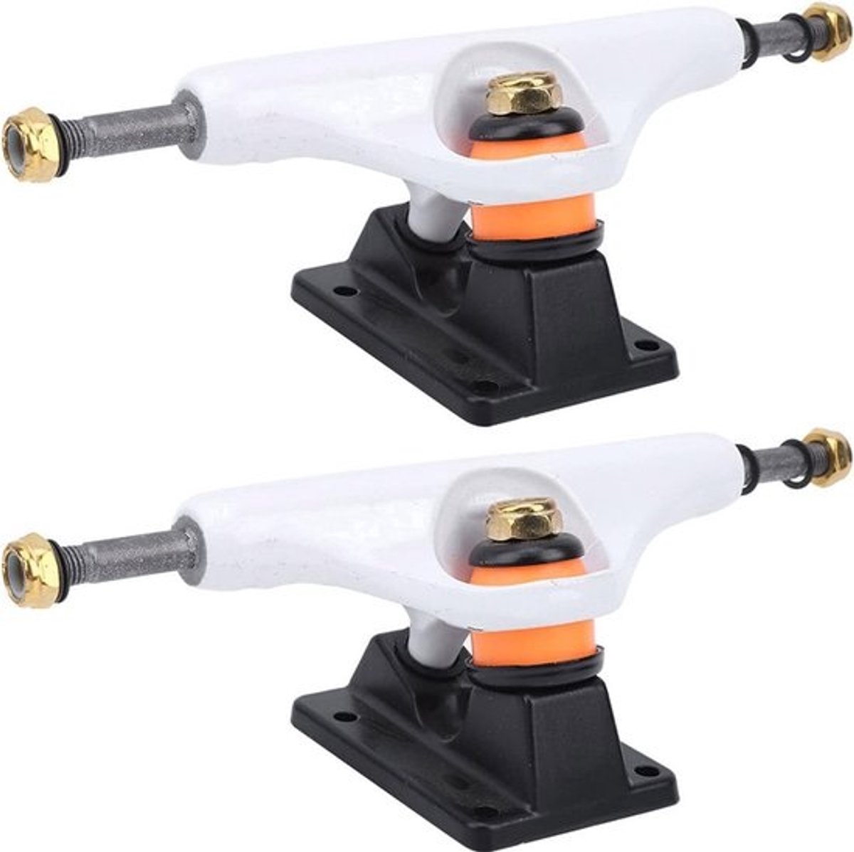 2 Stuks Stevige Aluminium Skateboard Trucks voor Montage