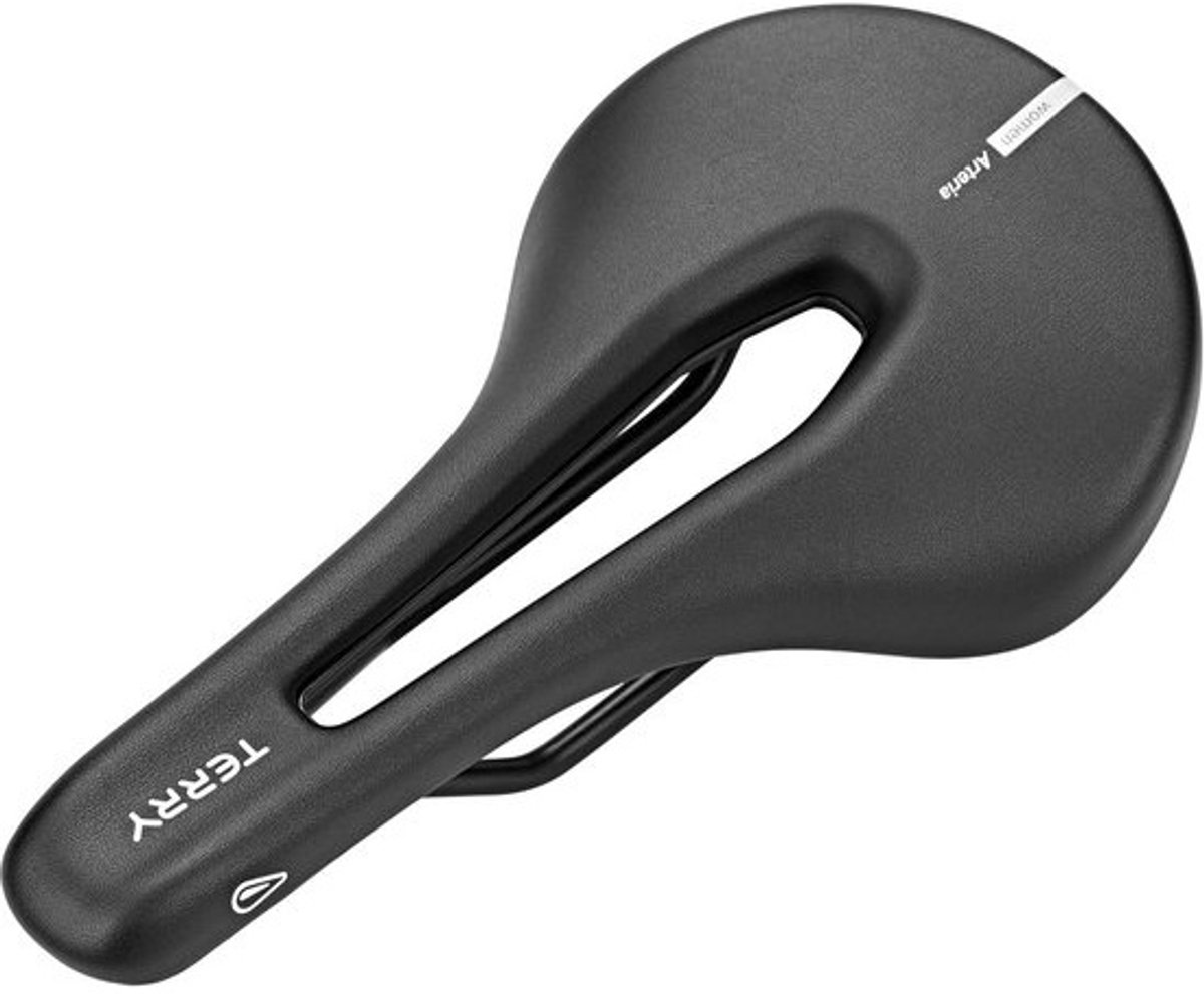 Fietszadel Dames Racefiets / Mountainbike Zwart Comfortabel en Lichtgewicht