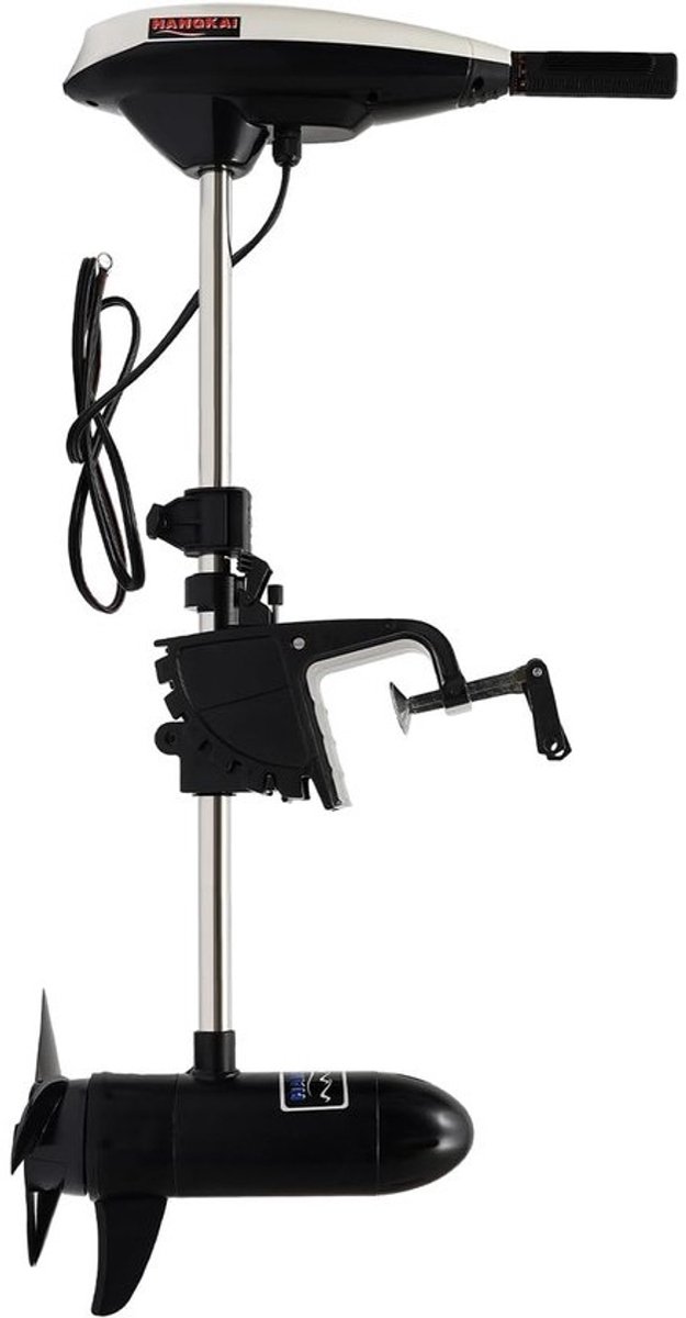 Elektrische Buitenboordmotor - Bootmotor Elektromotor - Varen en Vissen - 5 Vooruit 2 Achteruit - 12 Volt 660 Watt