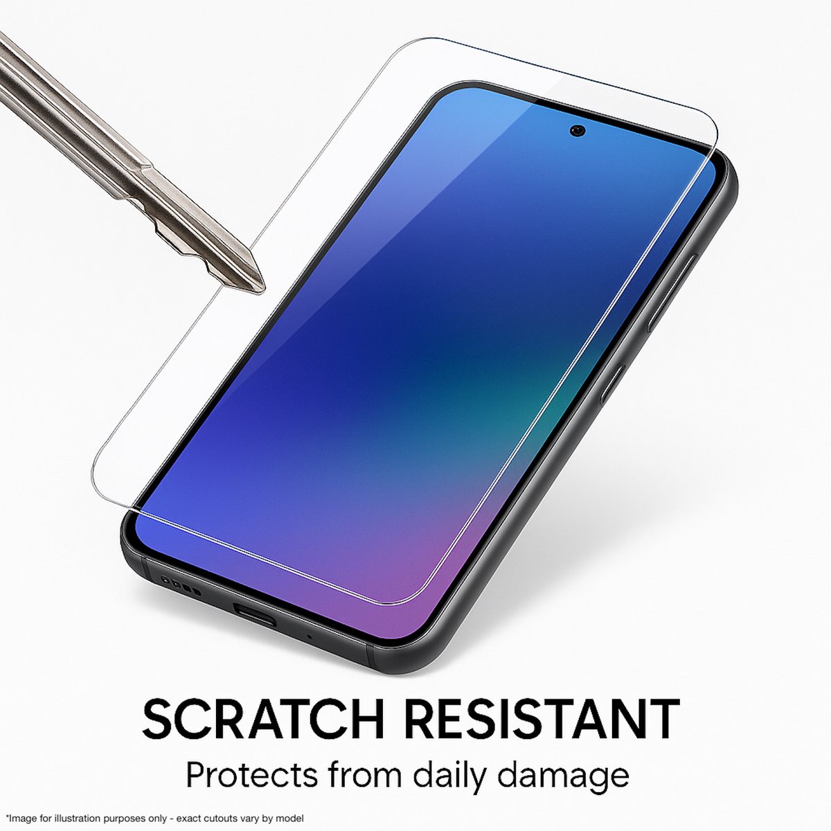 Screenprotector geschikt voor iPhone 18 Pro / 17 Pro – UltraClear Gehard Glas – Case Friendly – 9H Krasbestendig