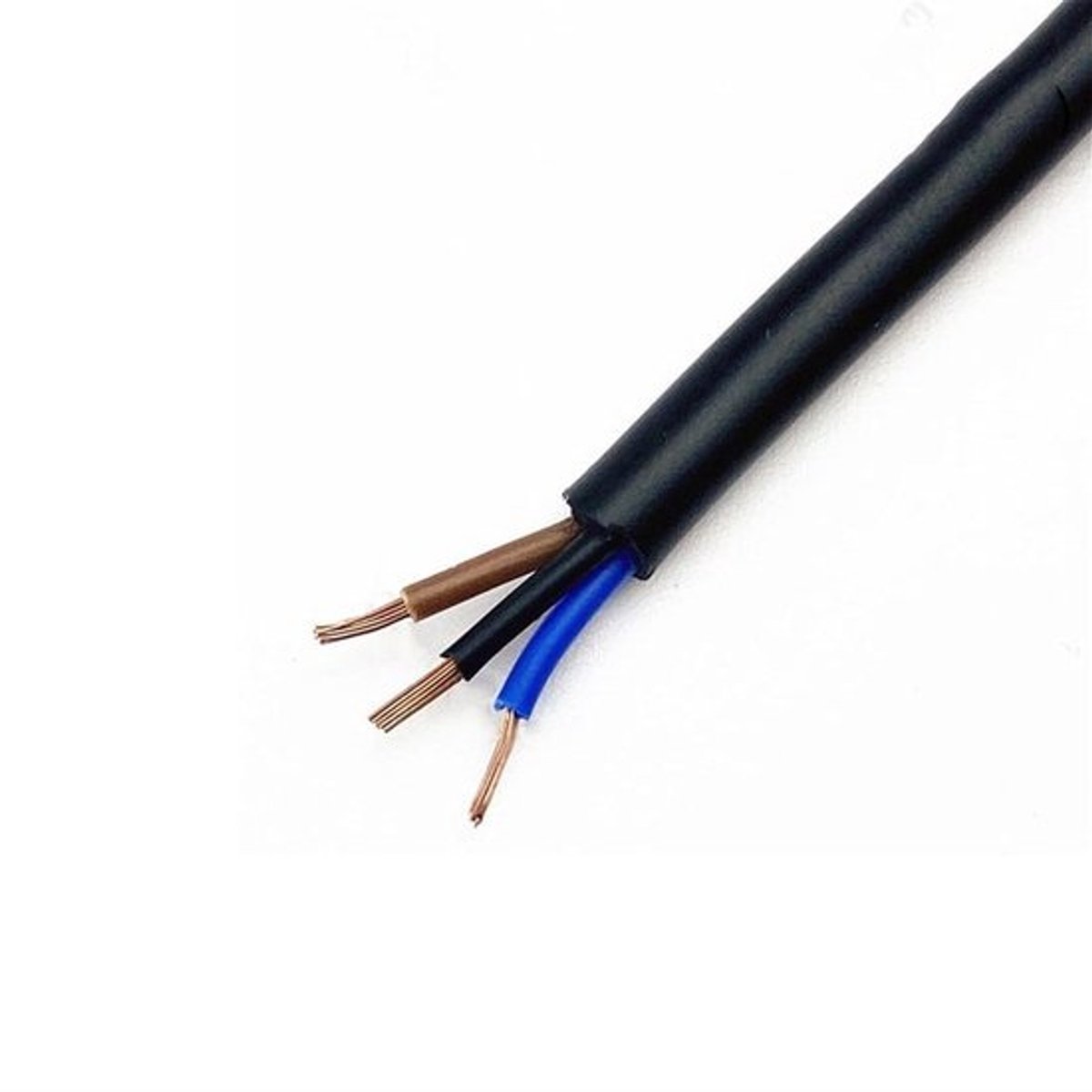 Elektrische Kabel - Koperdraad - Bedrading - Zuiver Koper - 10 Meter - Zwart