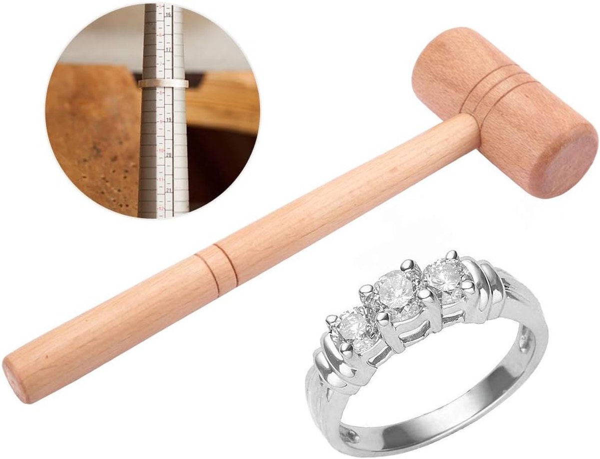 Dailygoods- Houten Hamer - Handgereedschap voor Sieraden - Reparatie