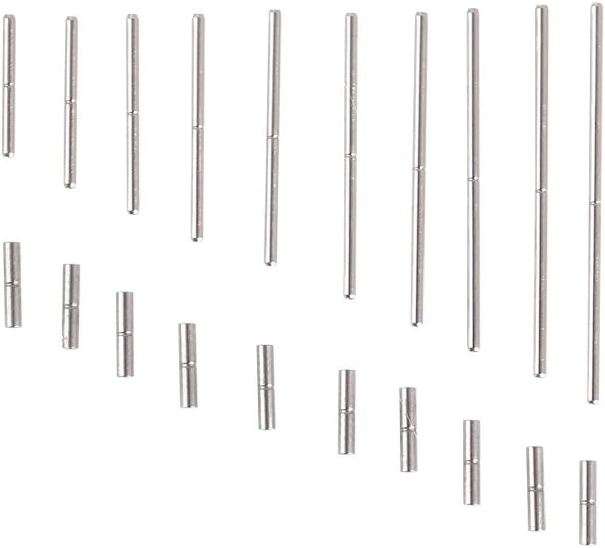 Dailygoods- Horlogeband Reparatie Set - 10 Soorten Horlogeband Buizen - Reserve Accessoires - Horloge Reparatie - Eenvoudig te Gebruiken - Geschikt vo