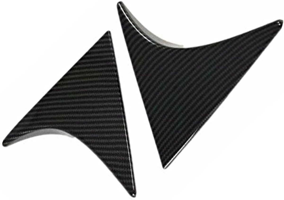 Dailygoods- Achterruitspoiler Vleugelafdekking - 2x Spoilers - Geschikt voor H-Yun-Dai Tucson 2015-2020 - ABS/Koolstofvezel - Eenvoudige installatie -