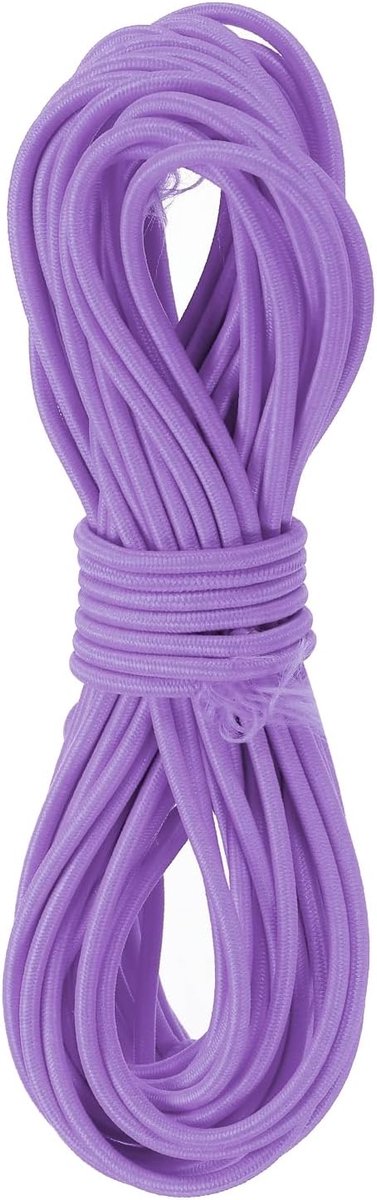 Dailygoods- Elastisch Koord 2,8 mm - Zwaar Touw 11 Meter - Rubber Touw - Duurzaam - Voor Naaien/Doen-Het-Zelf - Geschikt voor Buitensporten