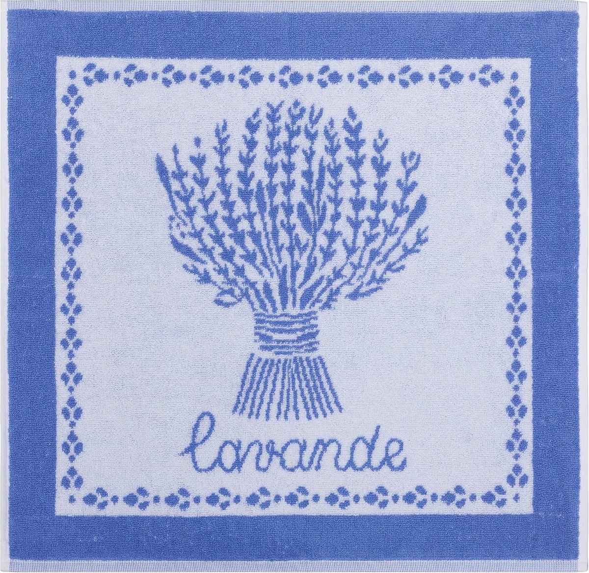 Frans Land Terry Handdoeken Lavande Blauw