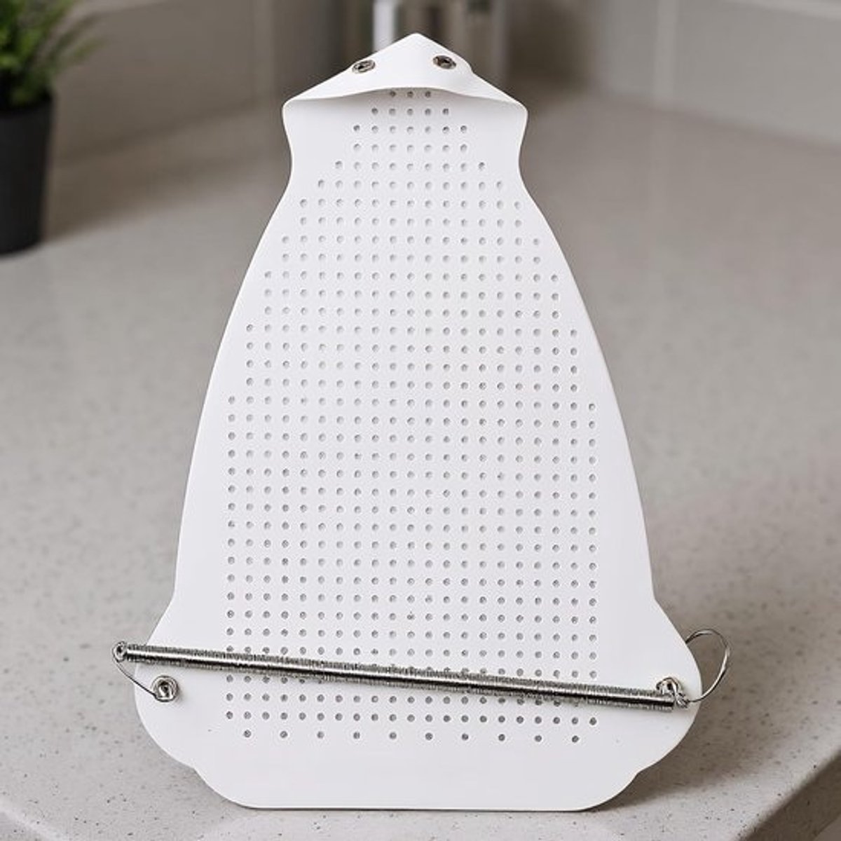 Strijkijzerhoes - Strijkplankbeschermer - Kleding Strijken - Hittebestendig Materiaal - 23x15.5cm - Grijs