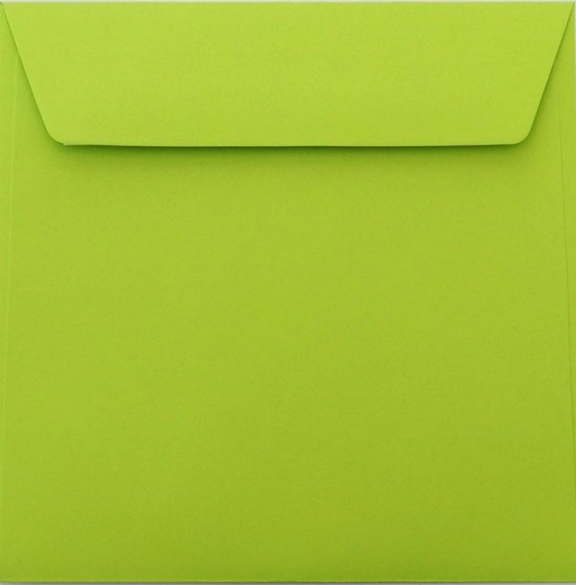 Vierkante Enveloppen - Lichtgroene Post - Kaarten Versturen - Duitse Kwaliteit - 185 x 185 cm - Lichtgroen